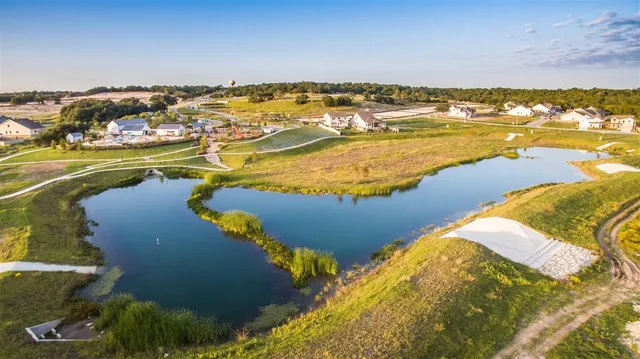 a view of a backyard with a garden