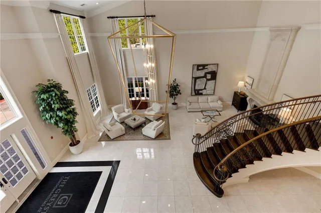 a picture of a wall with a white wall and a picture