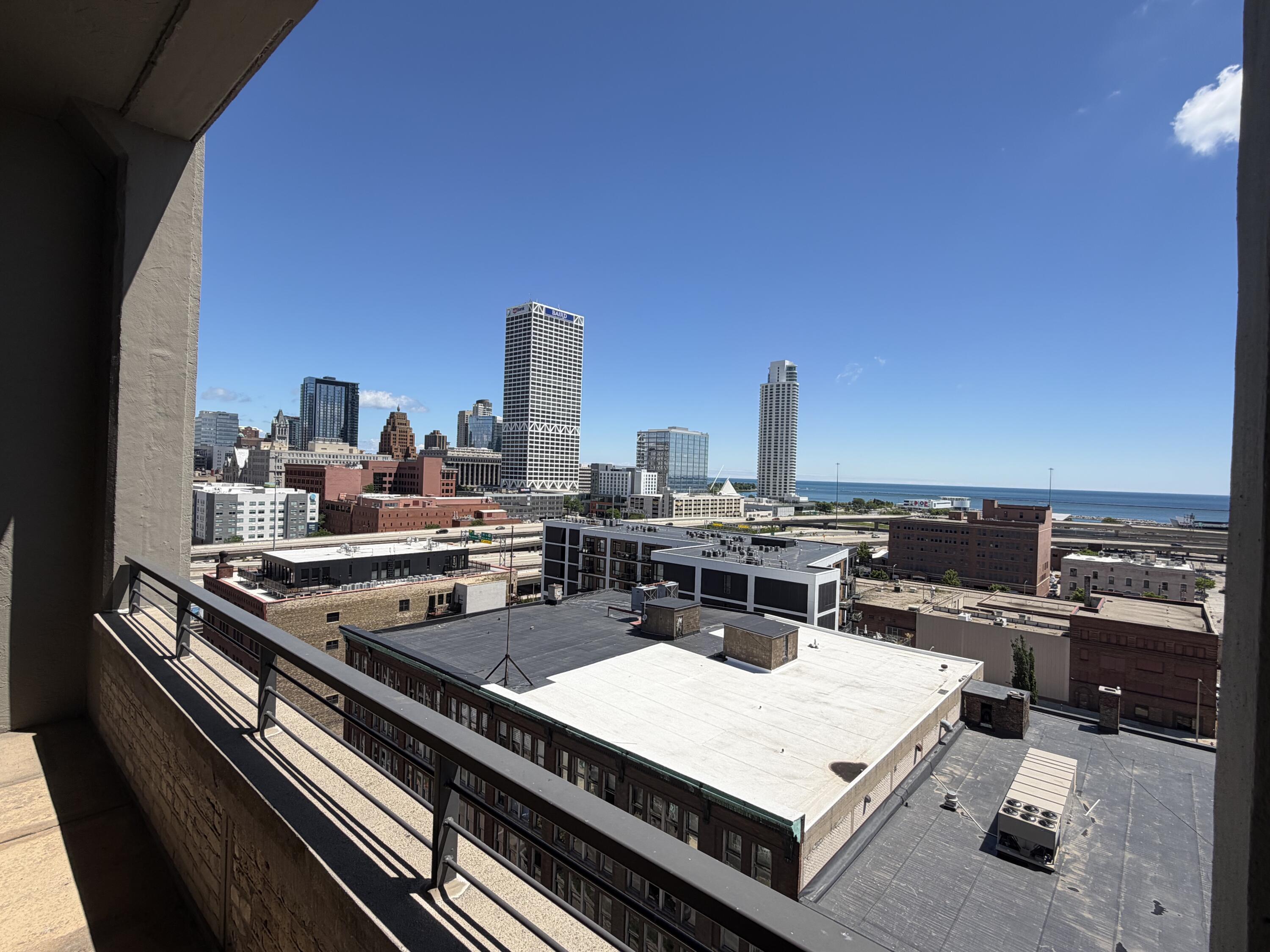 320 East Buffalo Street, Unit 803 Milwaukee, WI 53202 - Photo 12 of 31 North East city views from balcony