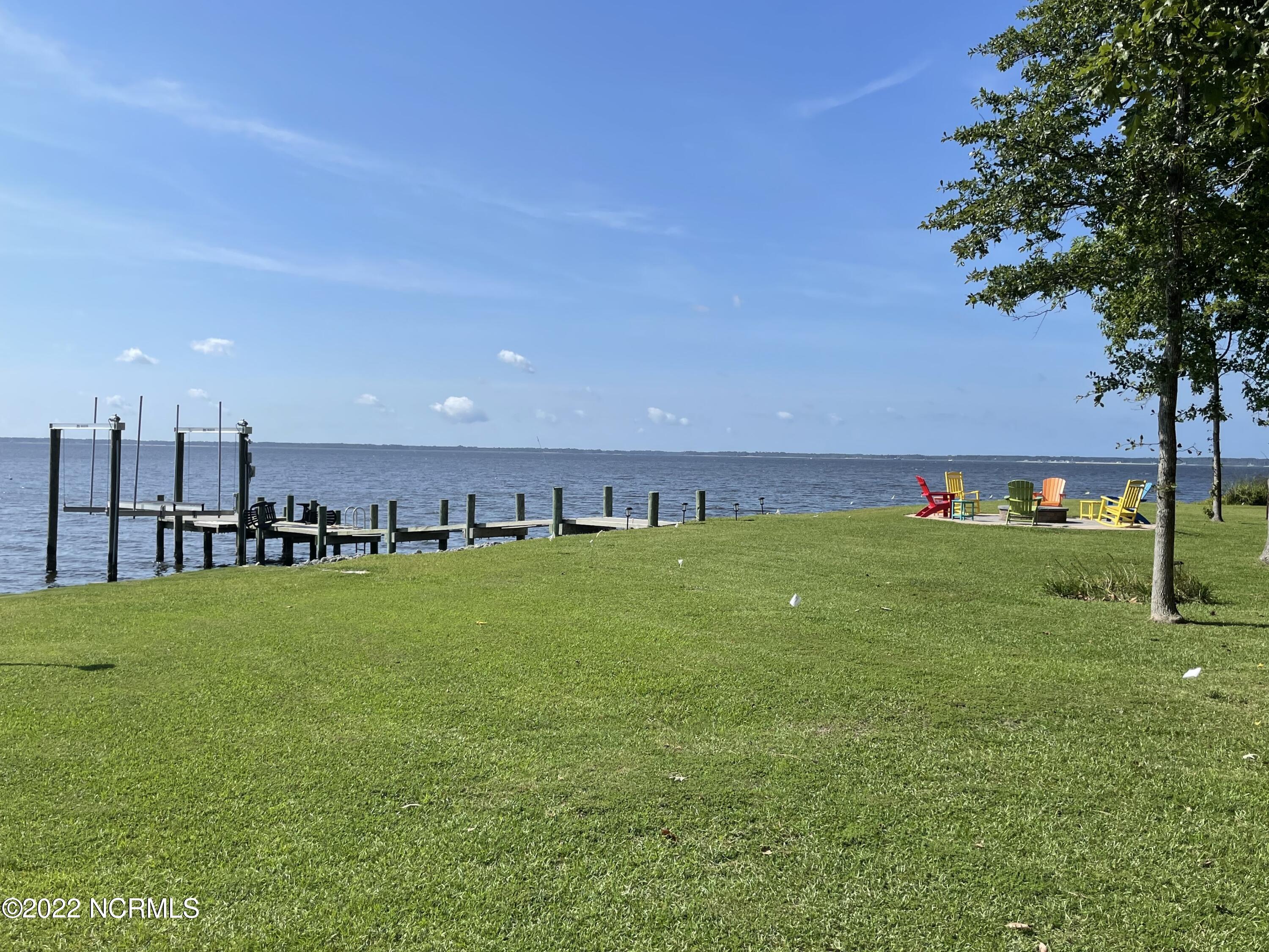 1141 Hardison Lee Farm Road Arapahoe, NC 28510 - Photo 8 of 57 Dock with 7K Boat Lift