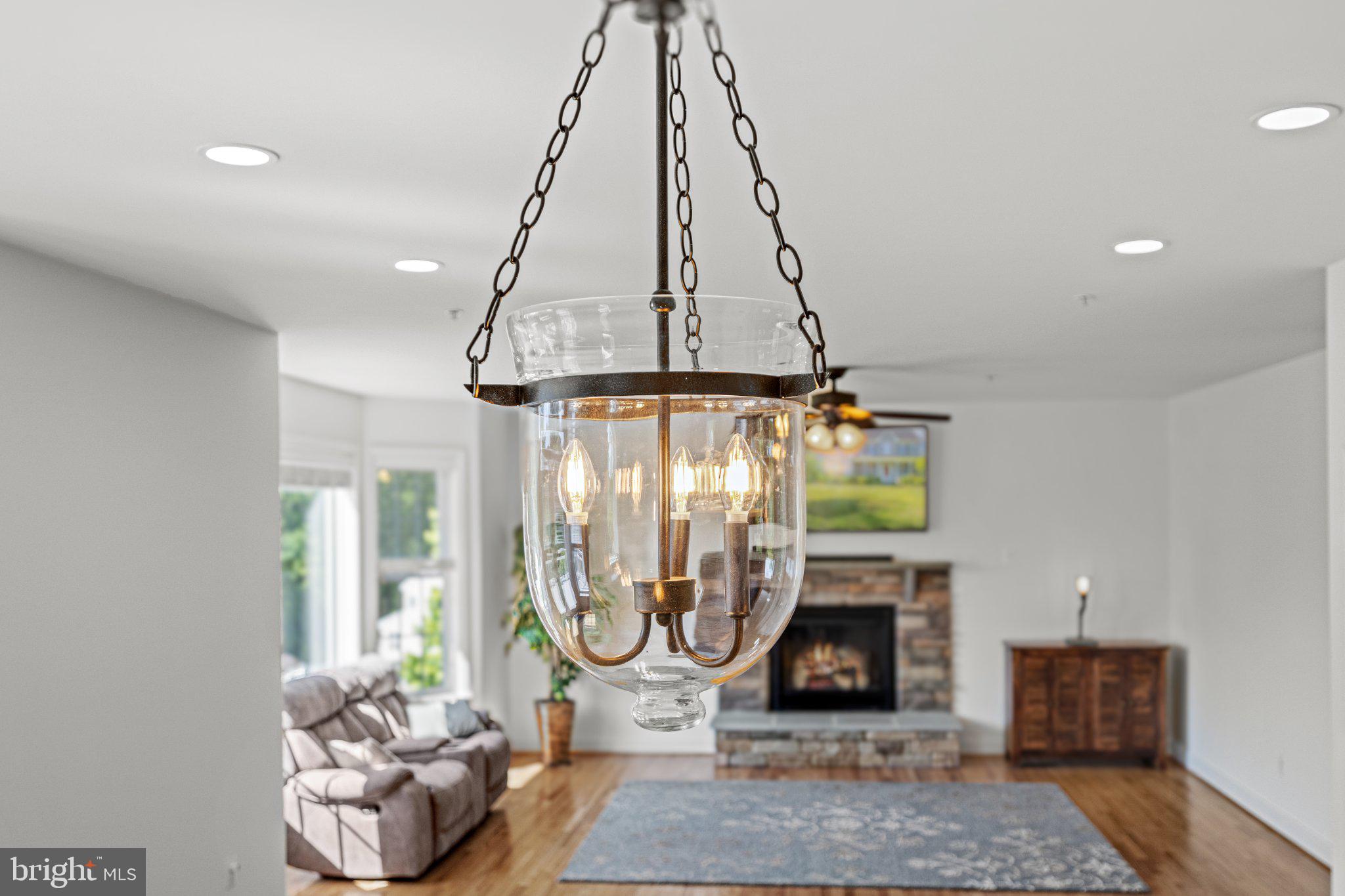 10693 Harding Road Laurel, MD 20723 - Photo 20 of 55 Elegant lighting enhances modern living.