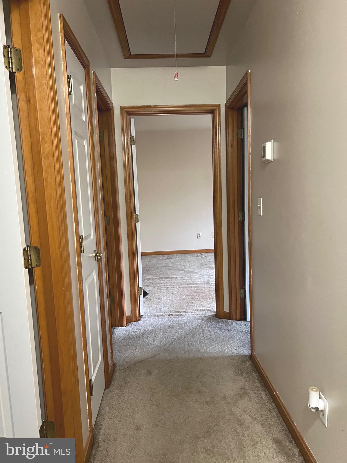 30883 Ward Road Salisbury, MD 21804 - Photo 24 of 34 a view of a hallway with wooden shelves