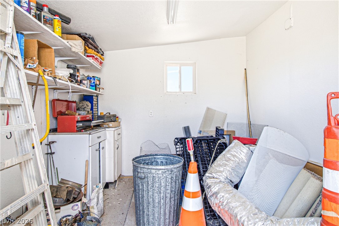Rocking S Ranch Road Searchlight, NV 89046 - Photo 45 of 47 A window brightens this adaptable storage space, ideal for organization.