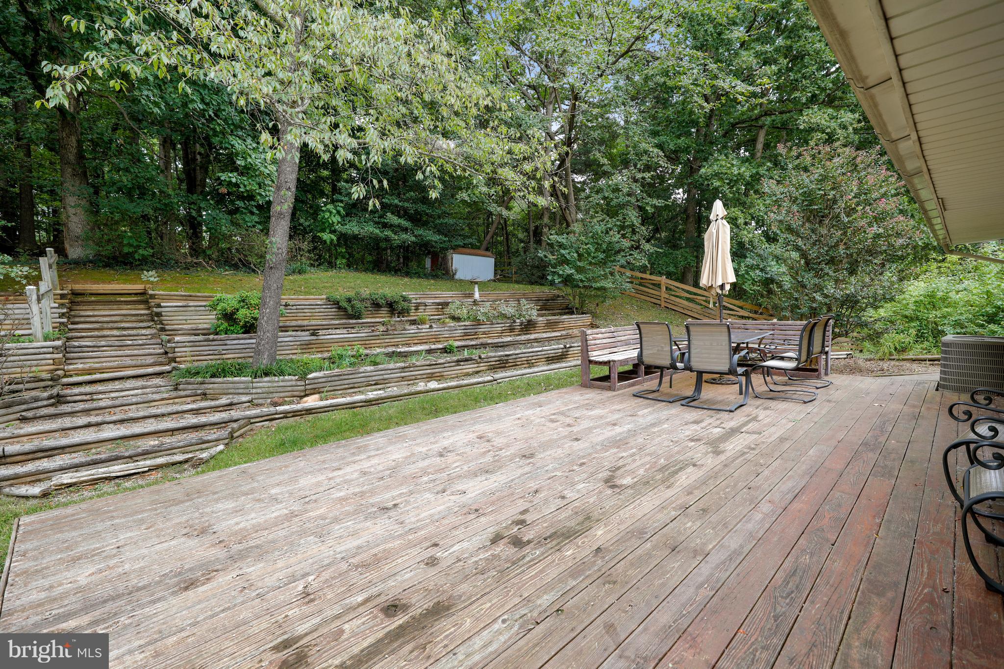 8902 Churchfield Lane Laurel, MD 20708 - Photo 25 of 30 Deck and yard