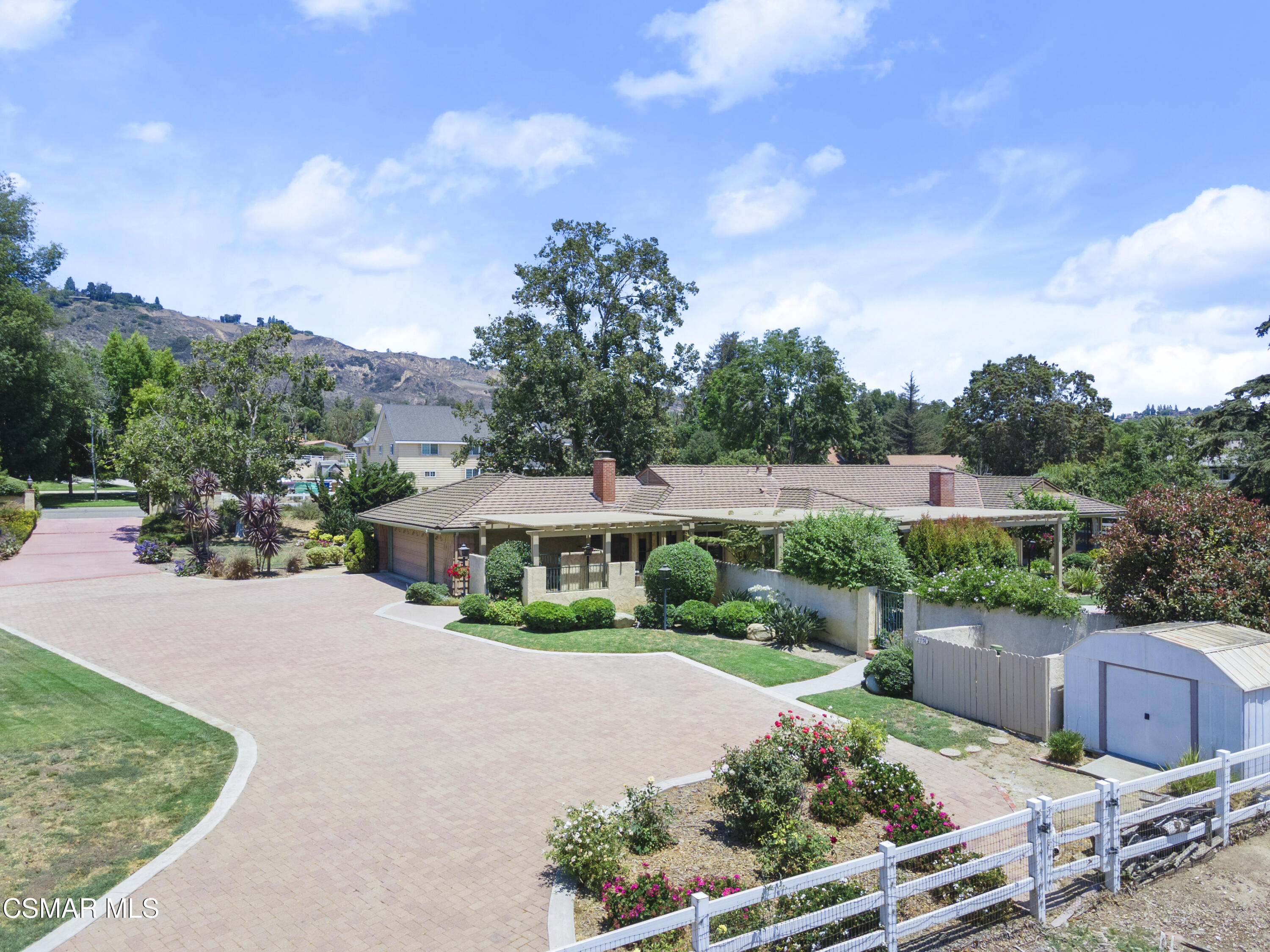 2774 Las Posas Circle Camarillo, CA 93012 - Photo 3 of 48 a view of an outdoor space yard and mountain