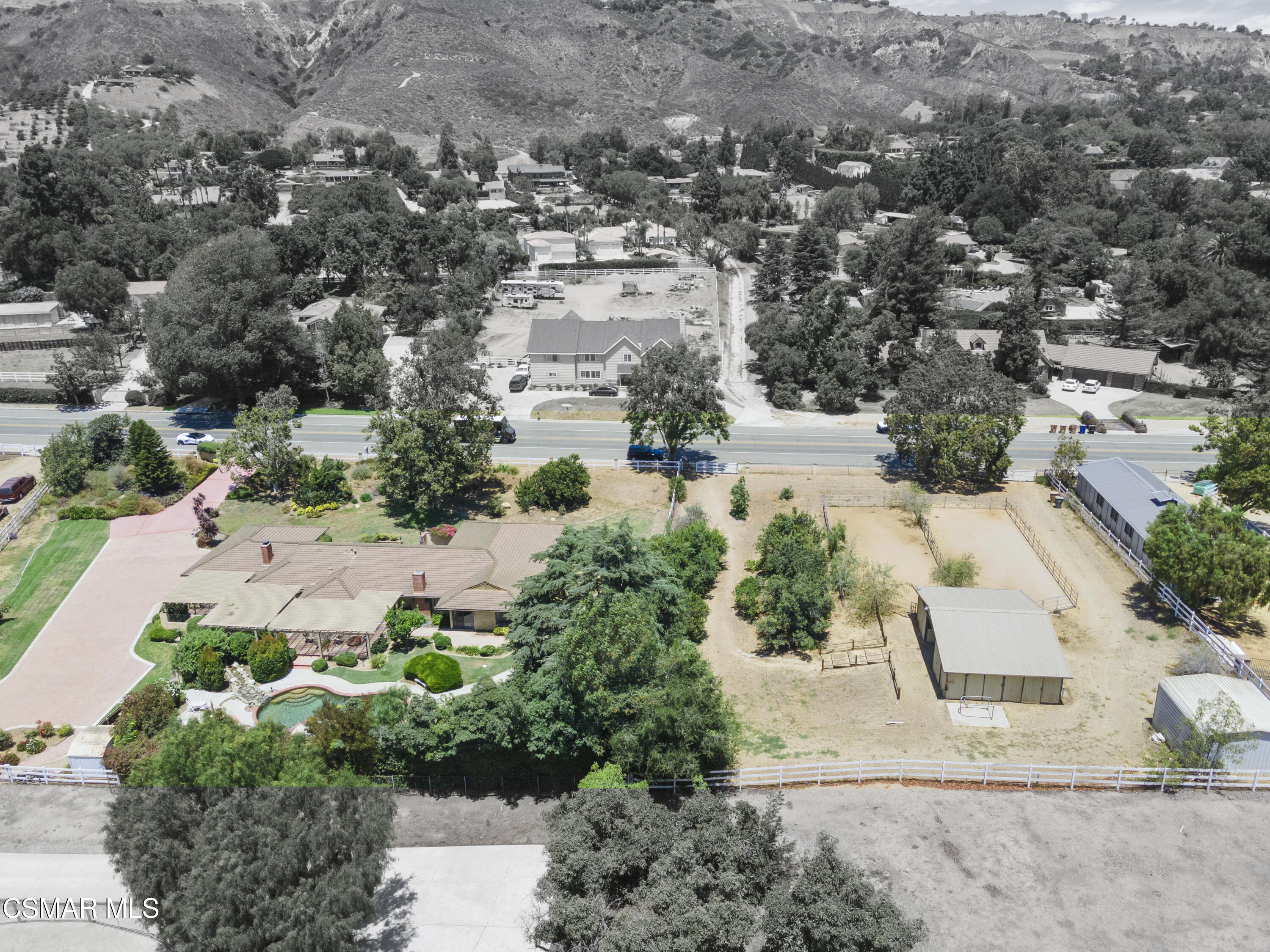 2774 Las Posas Circle Camarillo, CA 93012 - Photo 6 of 48 an aerial view of residential houses with outdoor space