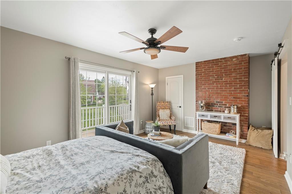 1731 Rutledge Street Pittsburgh, PA 15211 - Photo 15 of 25 Guest Bedroom with Balcony