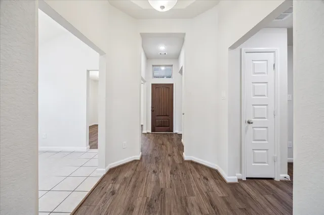 wooden floor in an empty room