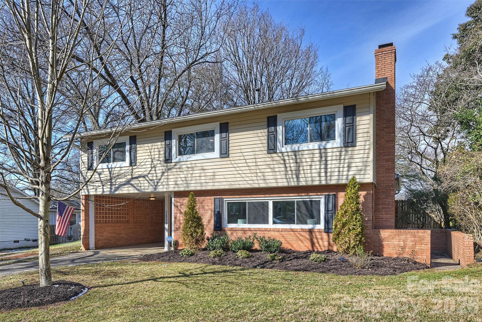 3808 Flowerfield Road Charlotte, NC 28210 - Photo 2 of 48 a front view of house with yard