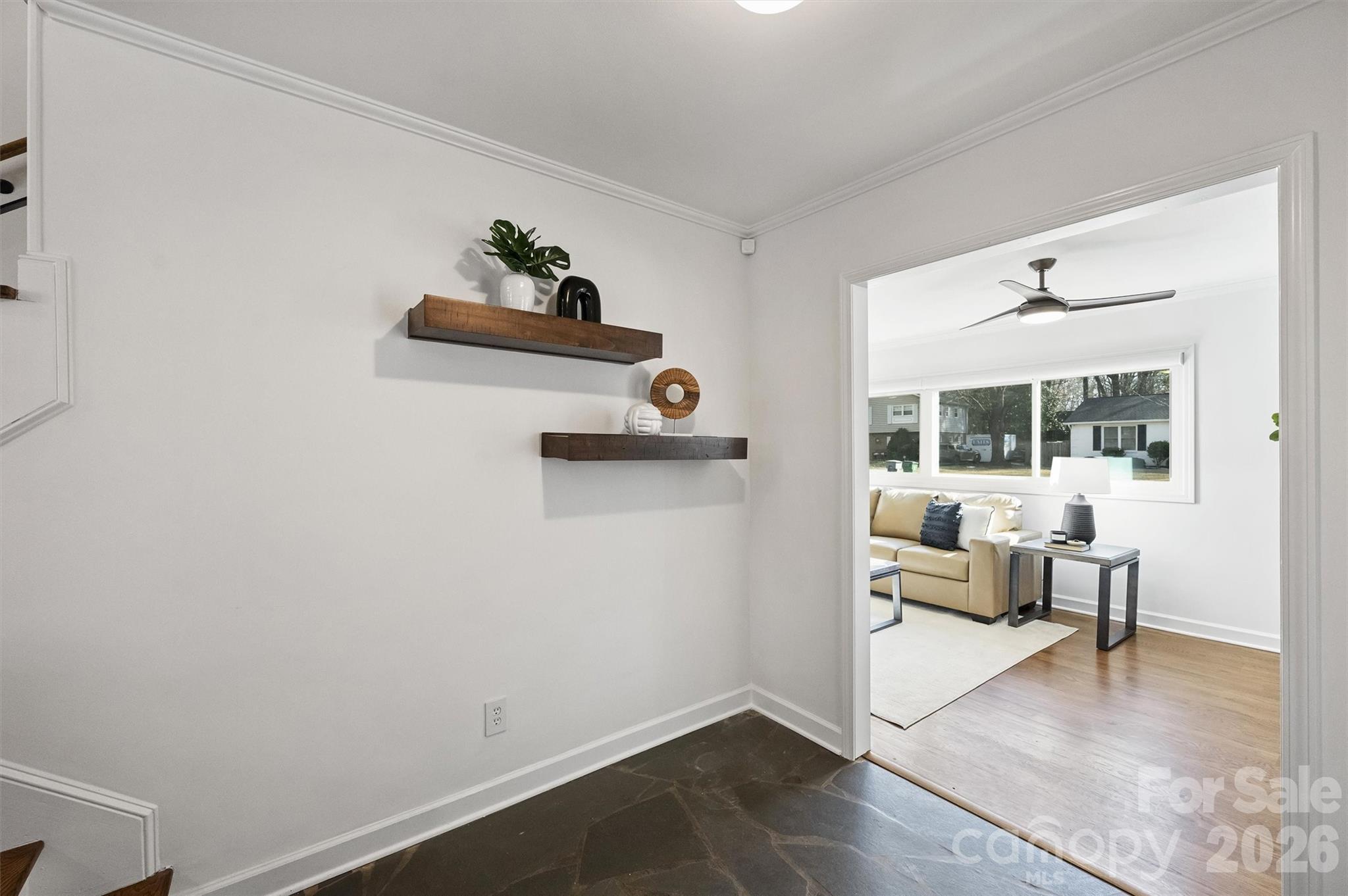 3808 Flowerfield Road Charlotte, NC 28210 - Photo 7 of 48 a view of livingroom with furniture and wooden floor