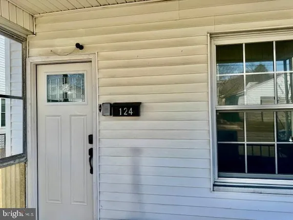 a view of front door