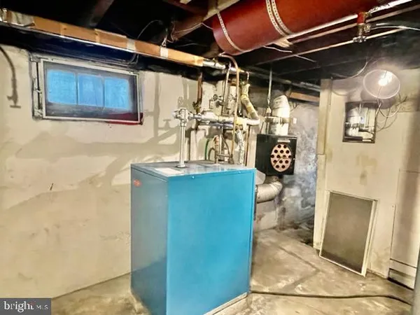 a room with gym equipment