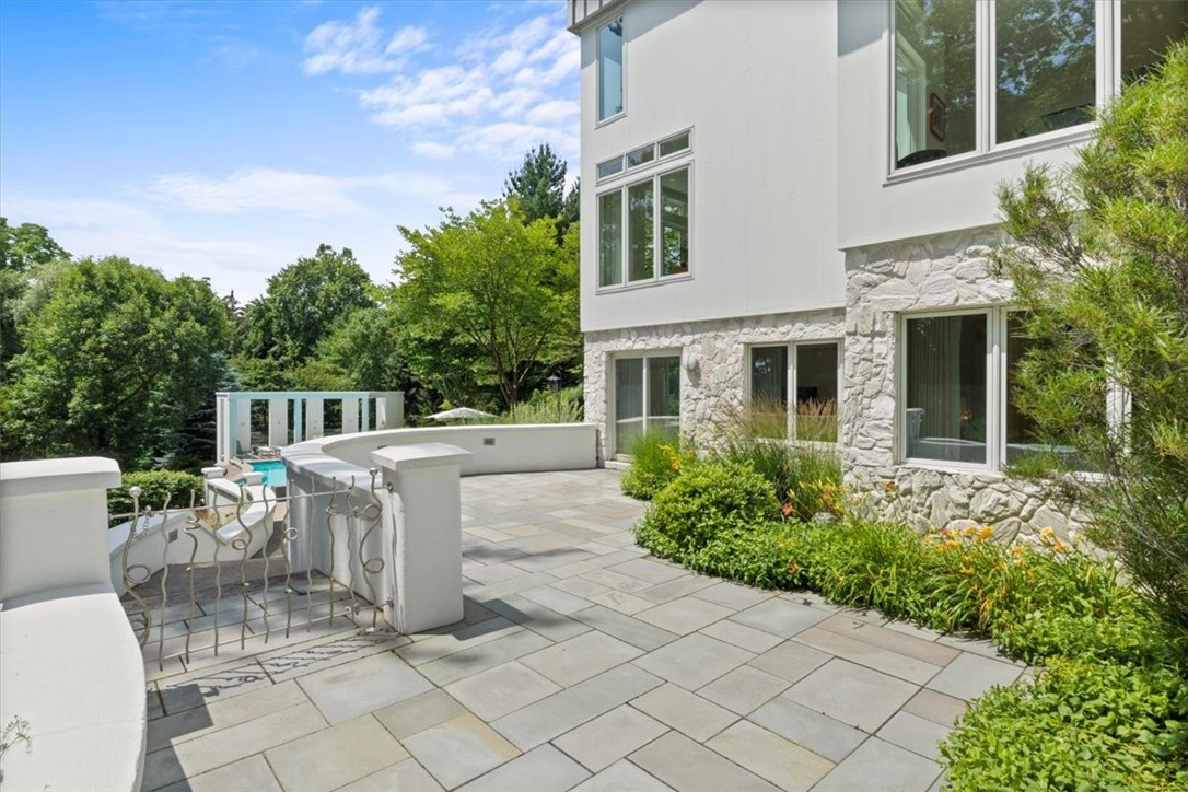 155 Summit Drive Brighton, NY 14620 - Photo 39 of 50 Terrace Level Blue Stone Patio, Knoblauch designed
