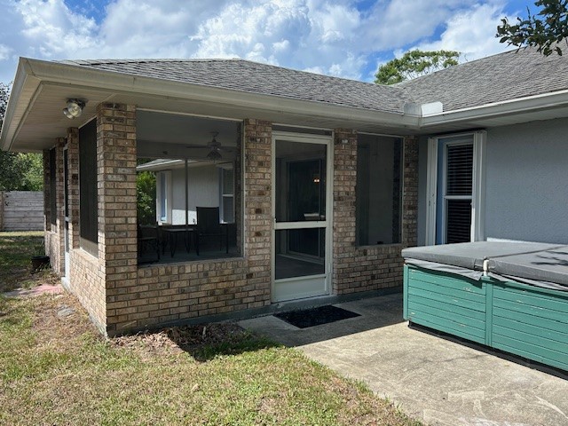 7971 Waupegan Avenue Sebastian, FL 32958 - Photo 20 of 26 a view of outdoor space and porch