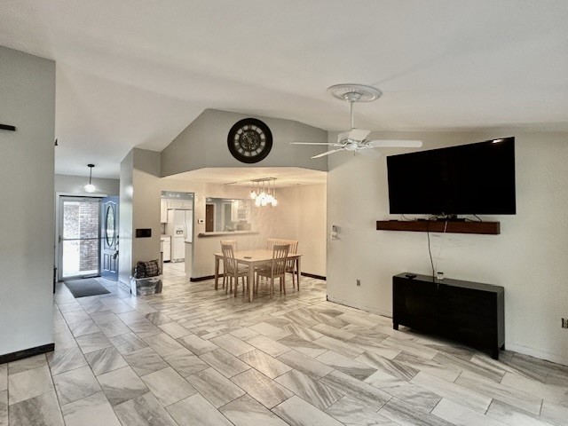 7971 Waupegan Avenue Sebastian, FL 32958 - Photo 8 of 26 a view of a livingroom with furniture and a flat screen tv