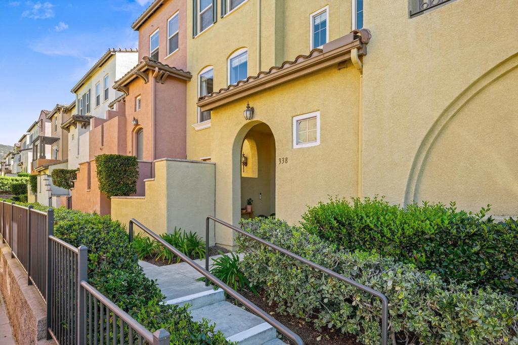 338 Kellogg Street San Marcos, CA 92078 - Photo 3 of 36 a front view of a house with garden