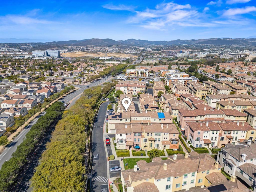 338 Kellogg Street San Marcos, CA 92078 - Photo 34 of 36 an aerial view of residential building and trees