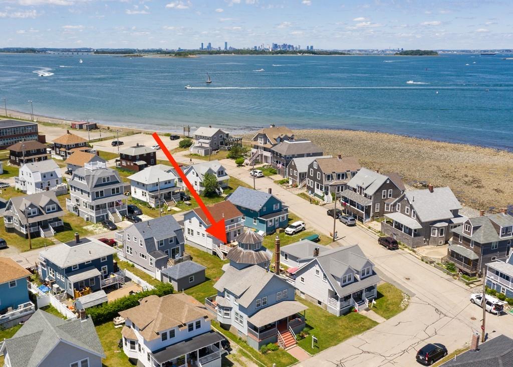 7 Mildred Street Hull, MA 02045 - Photo 4 of 26 an aerial view of a building with beach