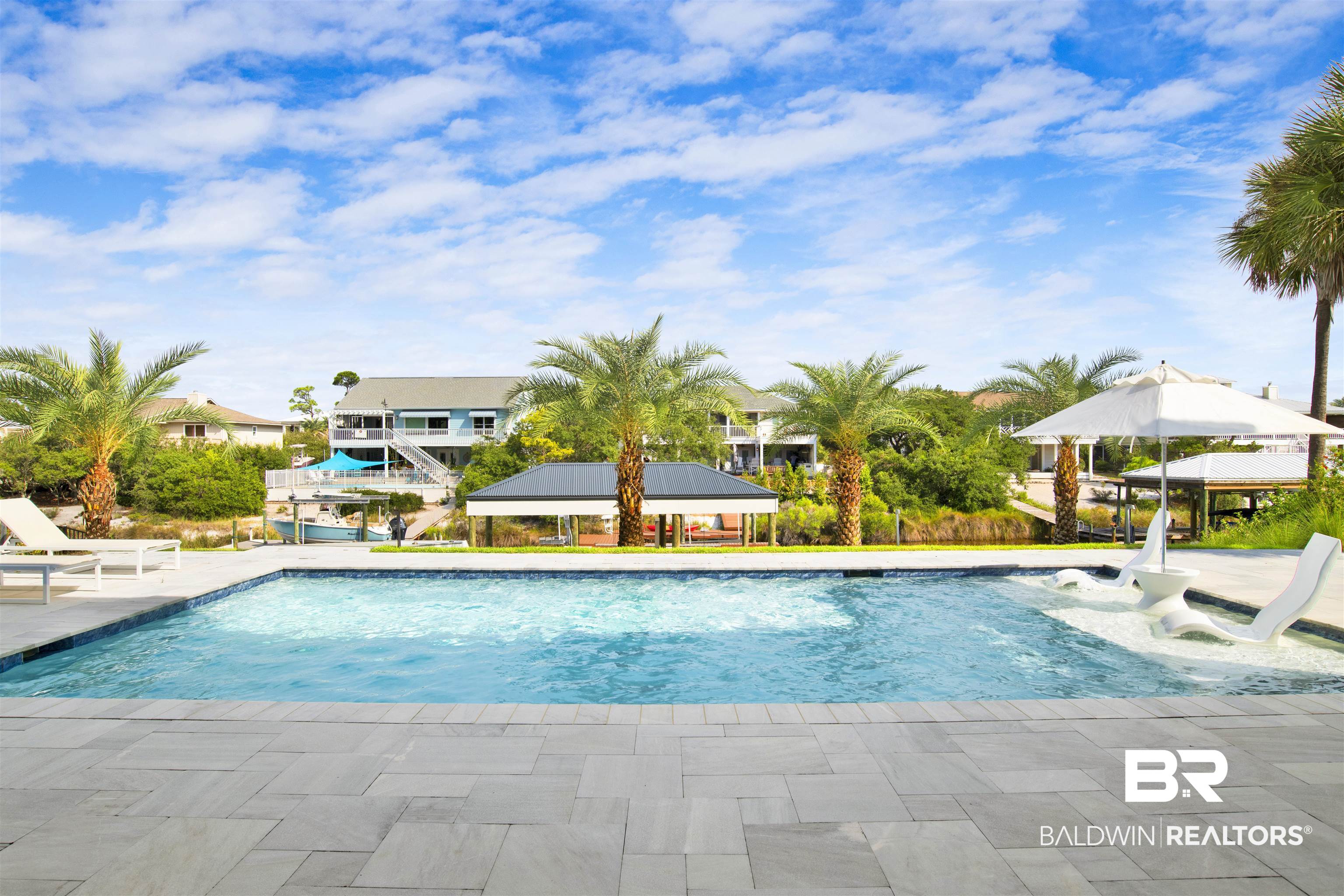 30239 Canal Court Orange Beach, AL 36561 - Photo 61 of 70 Outdoor pool featuring a patio and a gazebo
