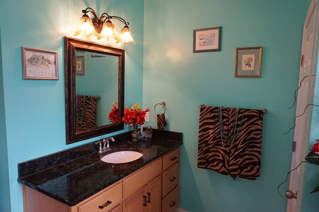 37 Copper Road Seale, AL 36875 - Photo 33 of 42 a bathroom with a sink and a mirror