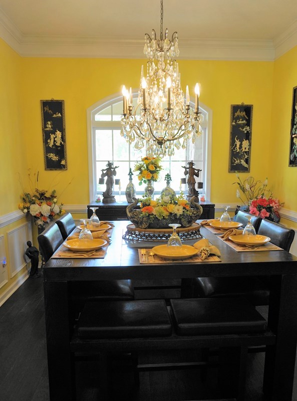 37 Copper Road Seale, AL 36875 - Photo 5 of 42 a room with a table chairs and chandelier