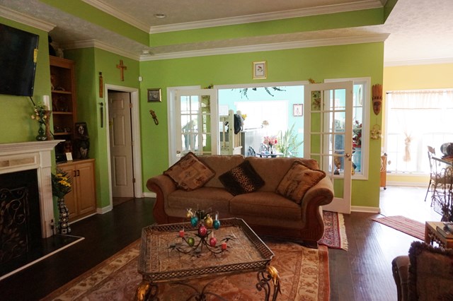 37 Copper Road Seale, AL 36875 - Photo 10 of 42 a living room with furniture fireplace and a large window