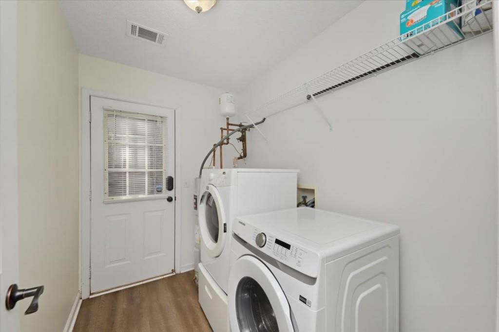 2515 Lakeview Trail Cumming, GA 30041 - Photo 15 of 27 a utility room with dryer and washer