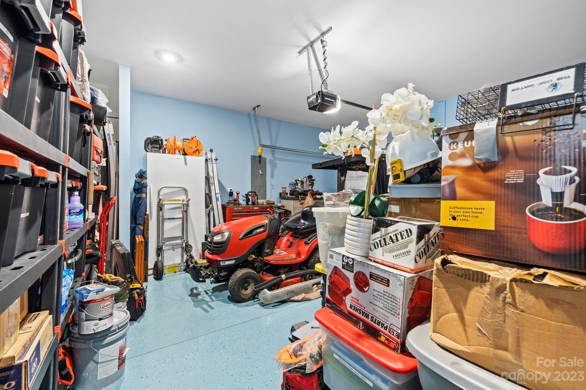 38 Hamrick Drive Candler, NC 28715 - Photo 31 of 37 a view of a room with gym equipment