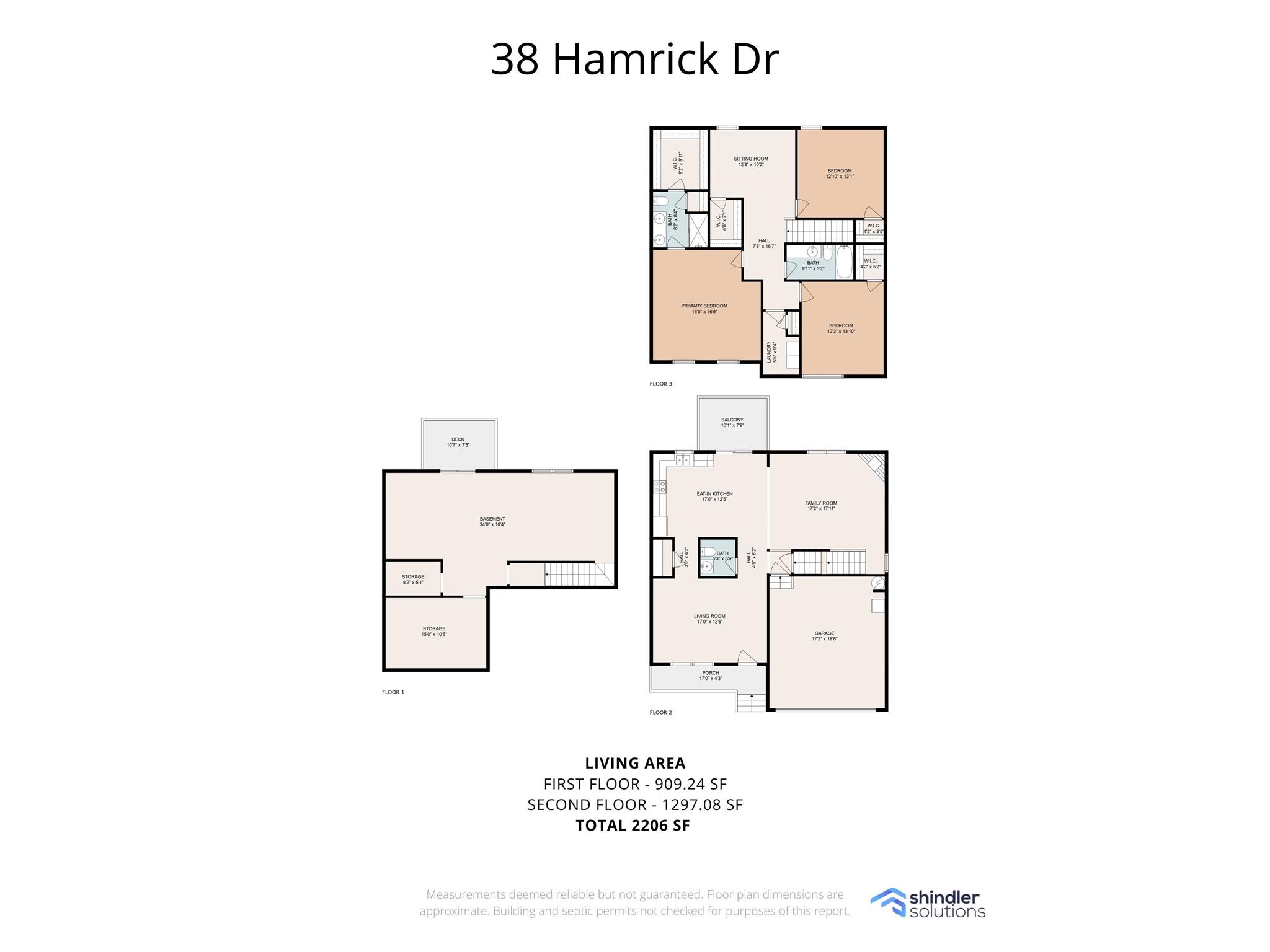 38 Hamrick Drive Candler, NC 28715 - Photo 37 of 37 a picture of a floor plan