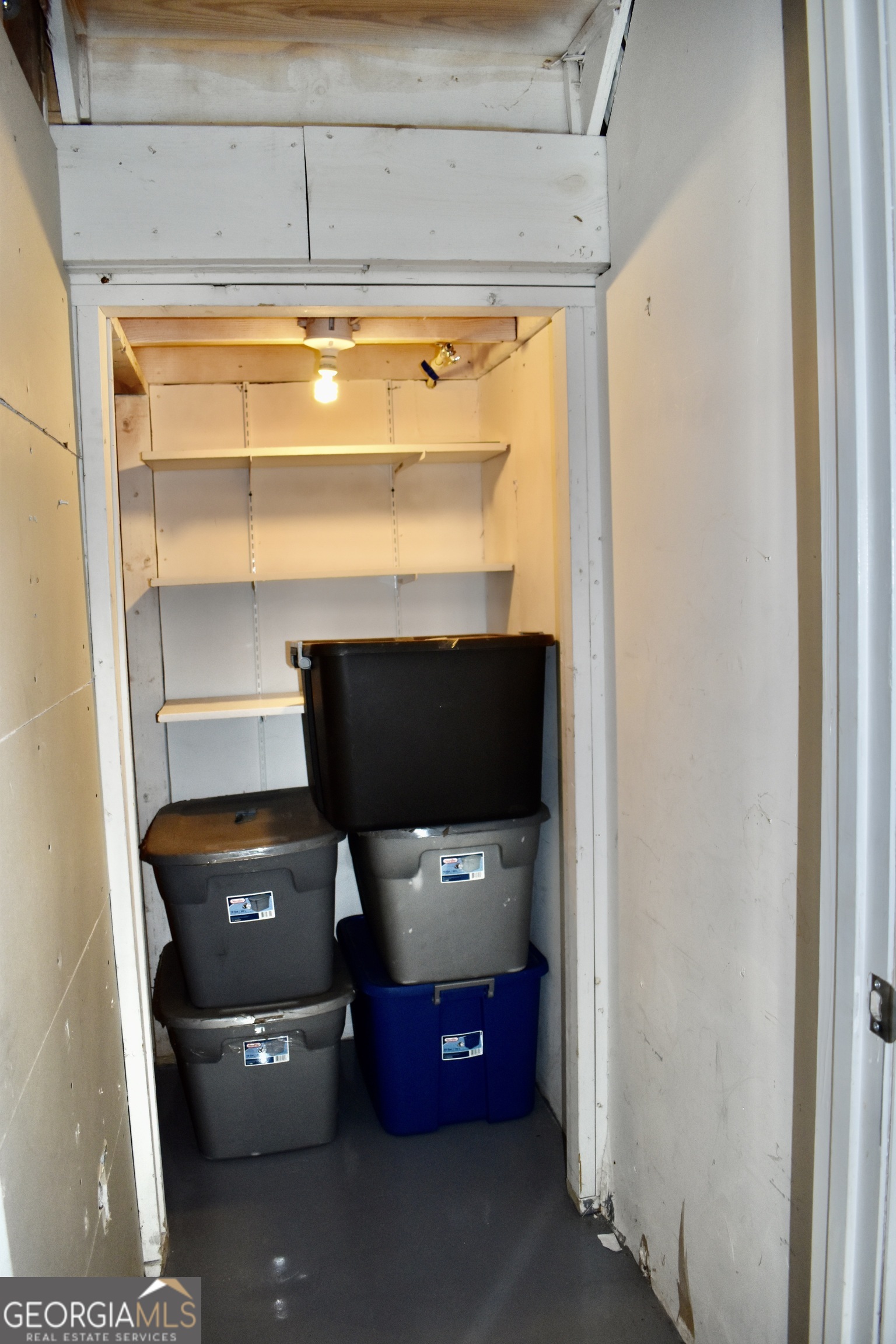 817 Brookside Drive Winder, GA 30680 - Photo 104 of 126 This storage closet is located in the basement.