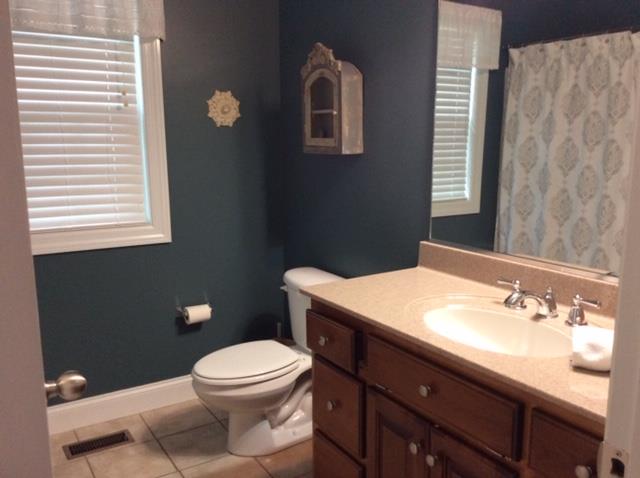 1109 Loftin Road Columbia, TN 38401 - Photo 12 of 18 a bathroom with a sink a toilet and mirror