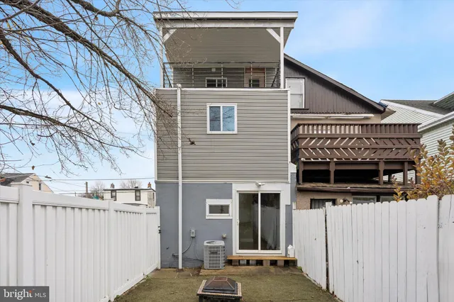 a view of a house with a balcony