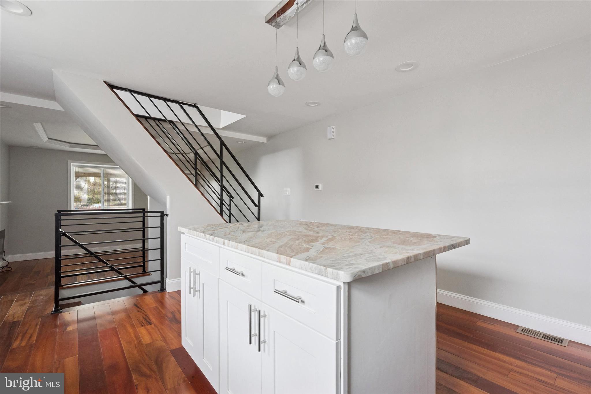 213 East Phil Ellena Street Philadelphia, PA 19119 - Photo 8 of 28 a view of entryway and hall with wooden floor