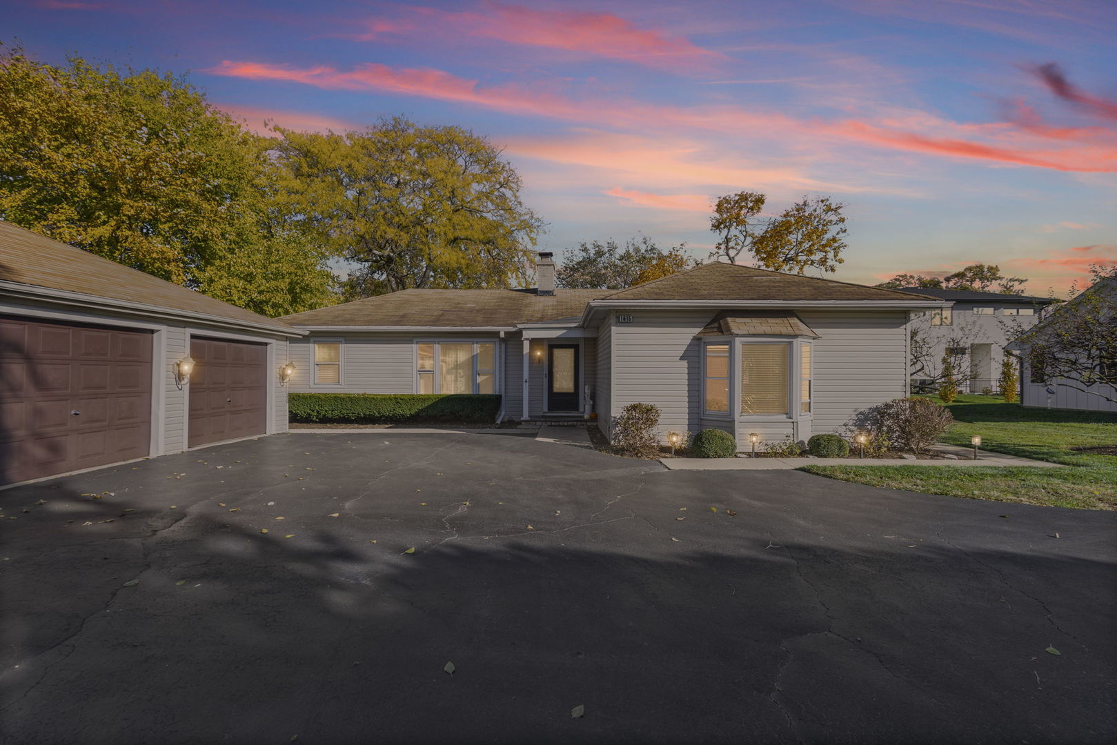 1615 Greenwood Road Glenview, IL 60026 - Photo 4 of 41 front view of a house with a street