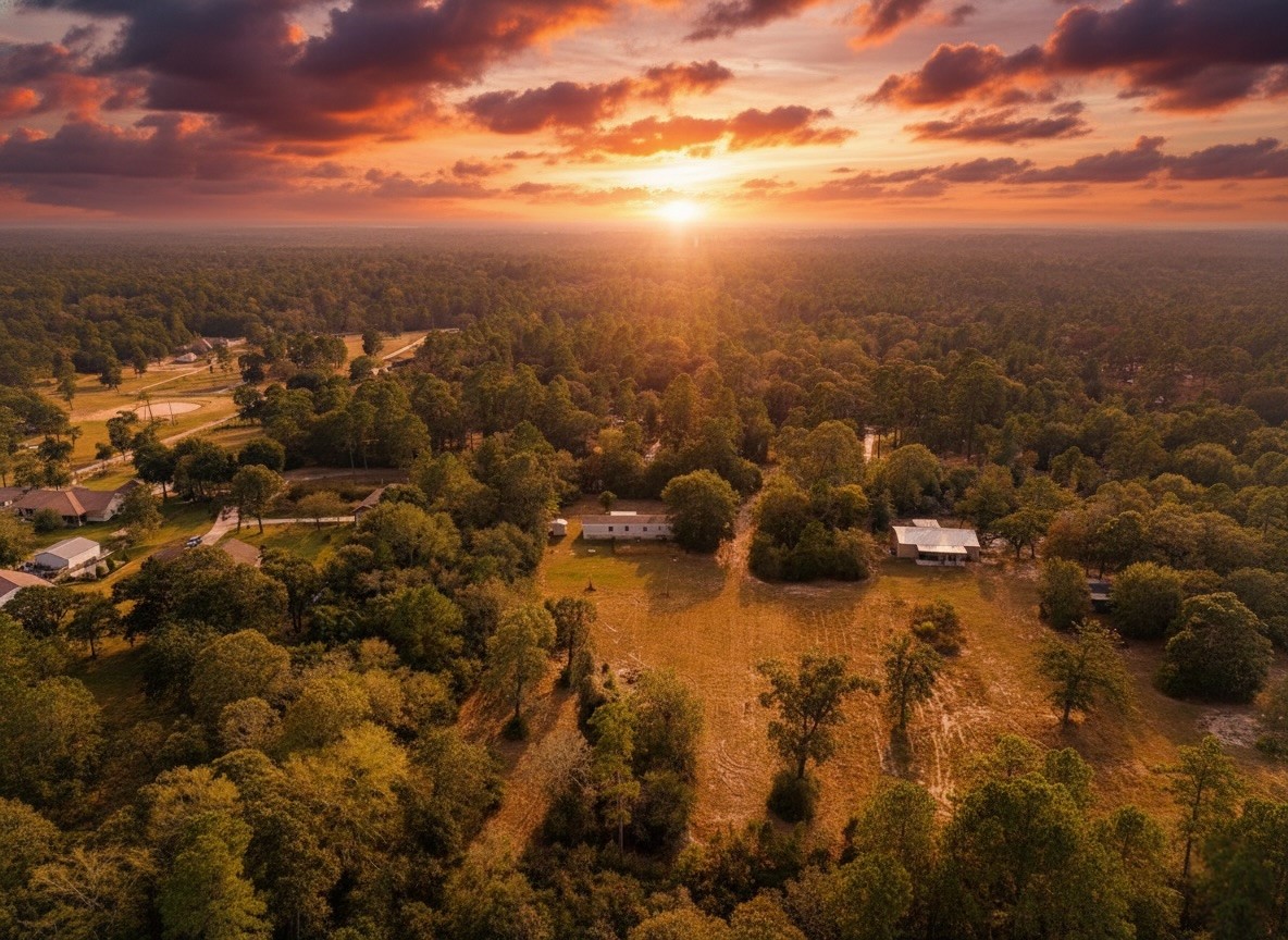 6493 Pappas Road Waller, TX 77484 - Photo 27 of 28 Final wide-angle of the acreage, capturing the quiet rural lifestyle within reach of Houston's hottest high-growth community.