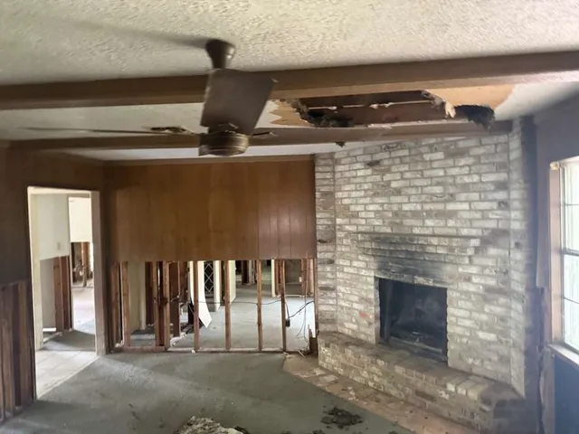 a view of water heater room