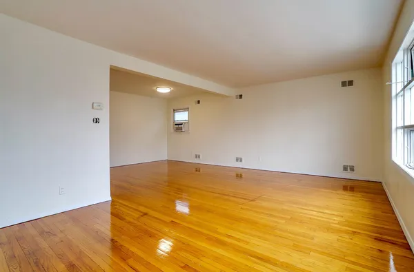 a view of empty room