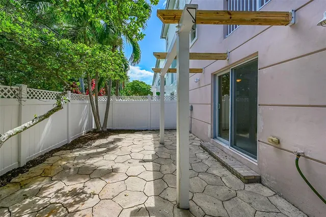an aerial view of residential houses and city street view
