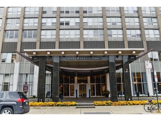 655 West Irving Park Road, Unit 2508 Chicago, IL 60613 - Photo 1 of 20 a view of a building with a window