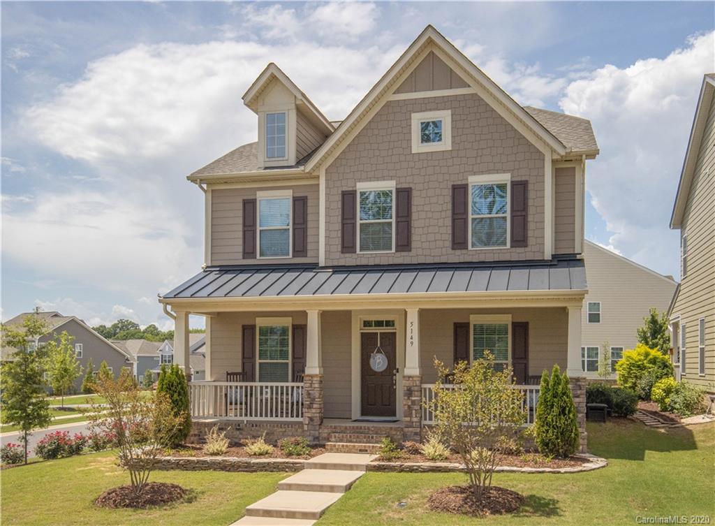 5149 Waterloo Drive Tega Cay, SC 29708 - Photo 28 of 28 front view of a house with a yard