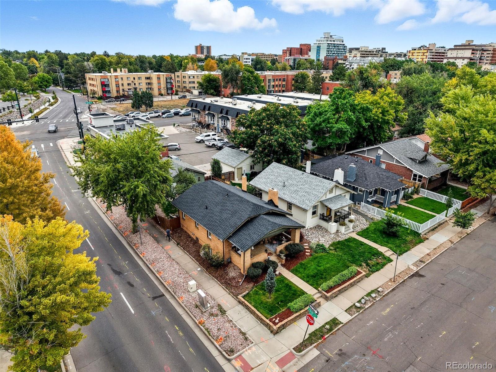 1280 Harrison Street Denver, CO 80206 - Photo 46 of 50 an aerial view of multiple house