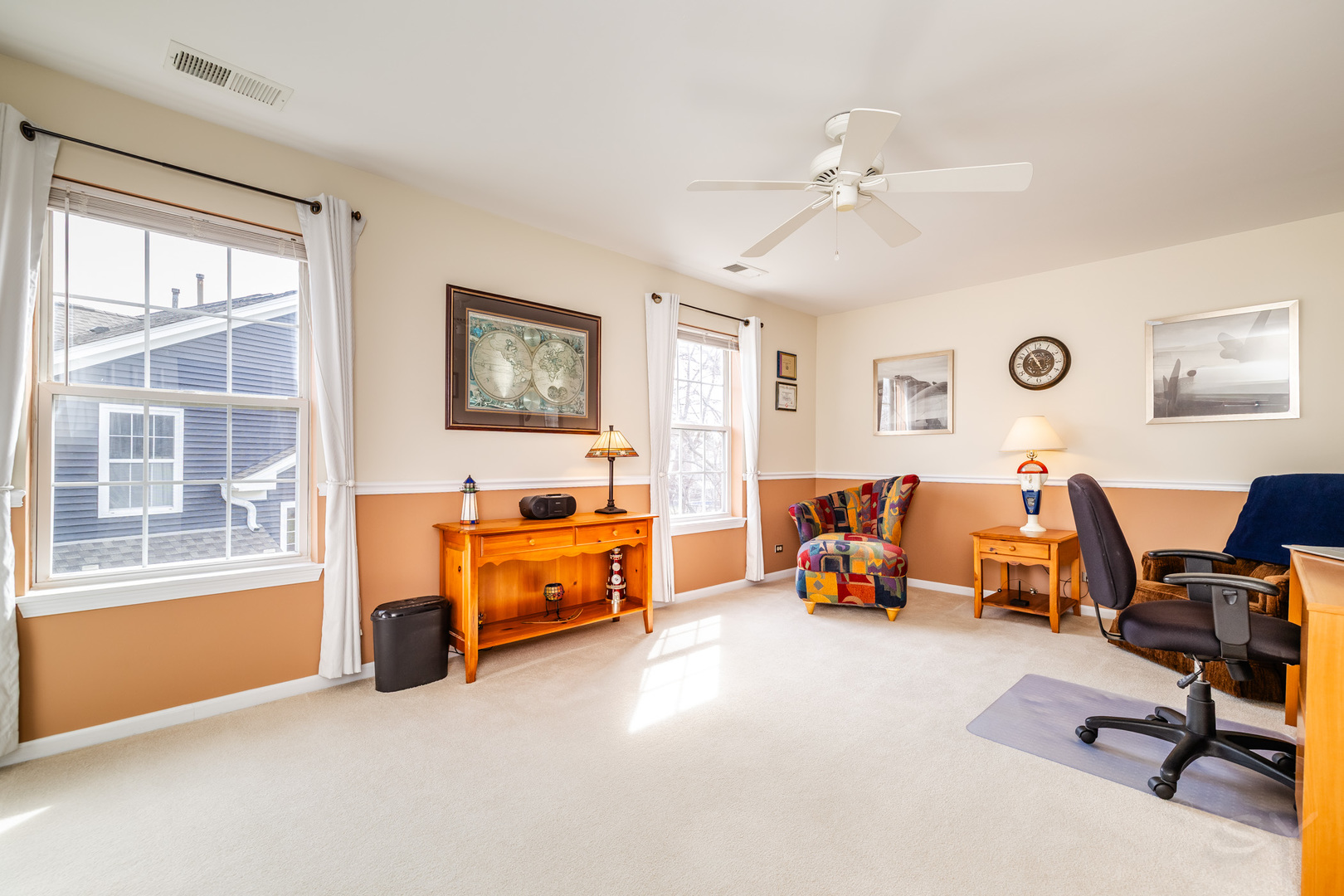 274 Wildspring Court Itasca, IL 60143 - Photo 34 of 42 a view of a workspace with furniture and a window