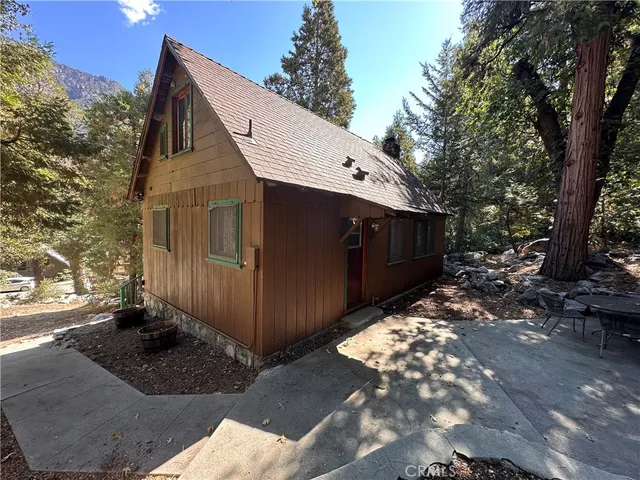 a view of a small house