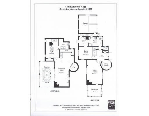 144 Walnut Hill Road Brookline, MA 02467 - Photo 3 of 4 a picture of a room