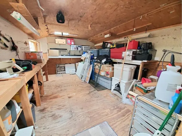 a view of a storage & utility room