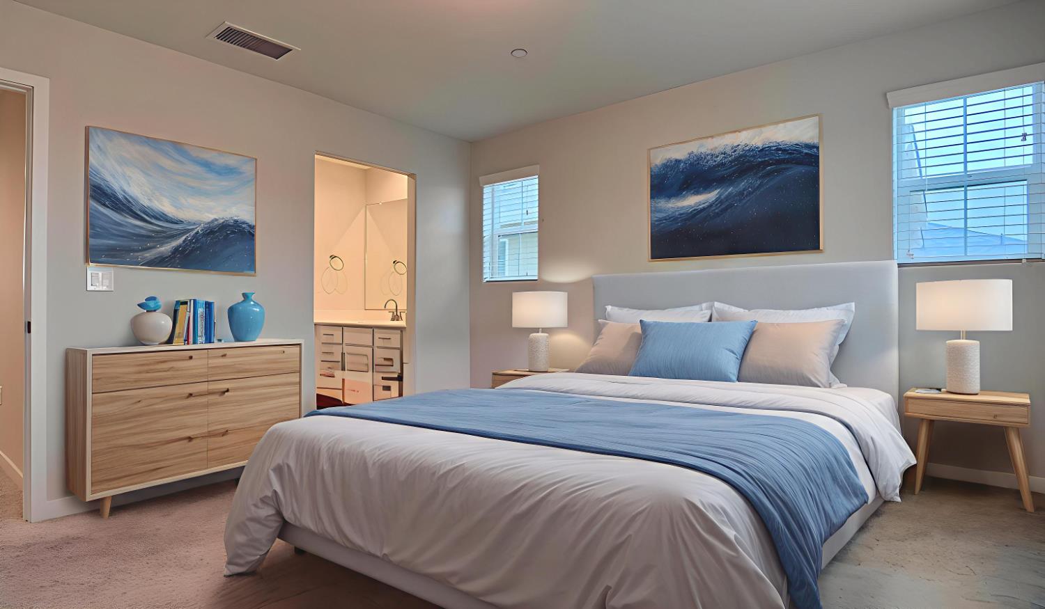 4163 Vincent Road Madera, CA 93636 - Photo 11 of 17 a bedroom with a bed and a dresser