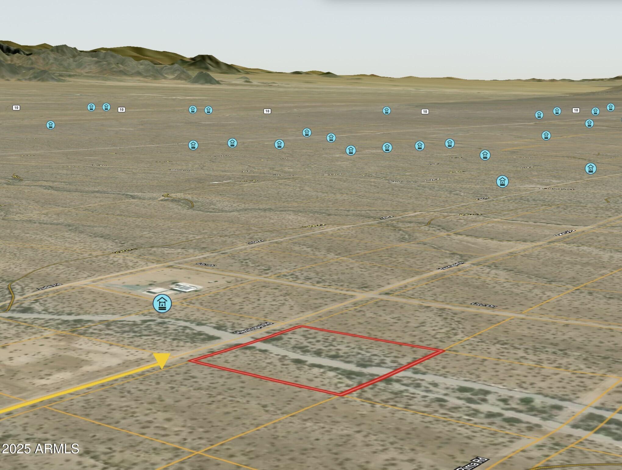 3693 Havasupai Road, Unit 7 Golden Valley, AZ 86413 - Photo 6 of 9 a view of an outdoor space and mountain view