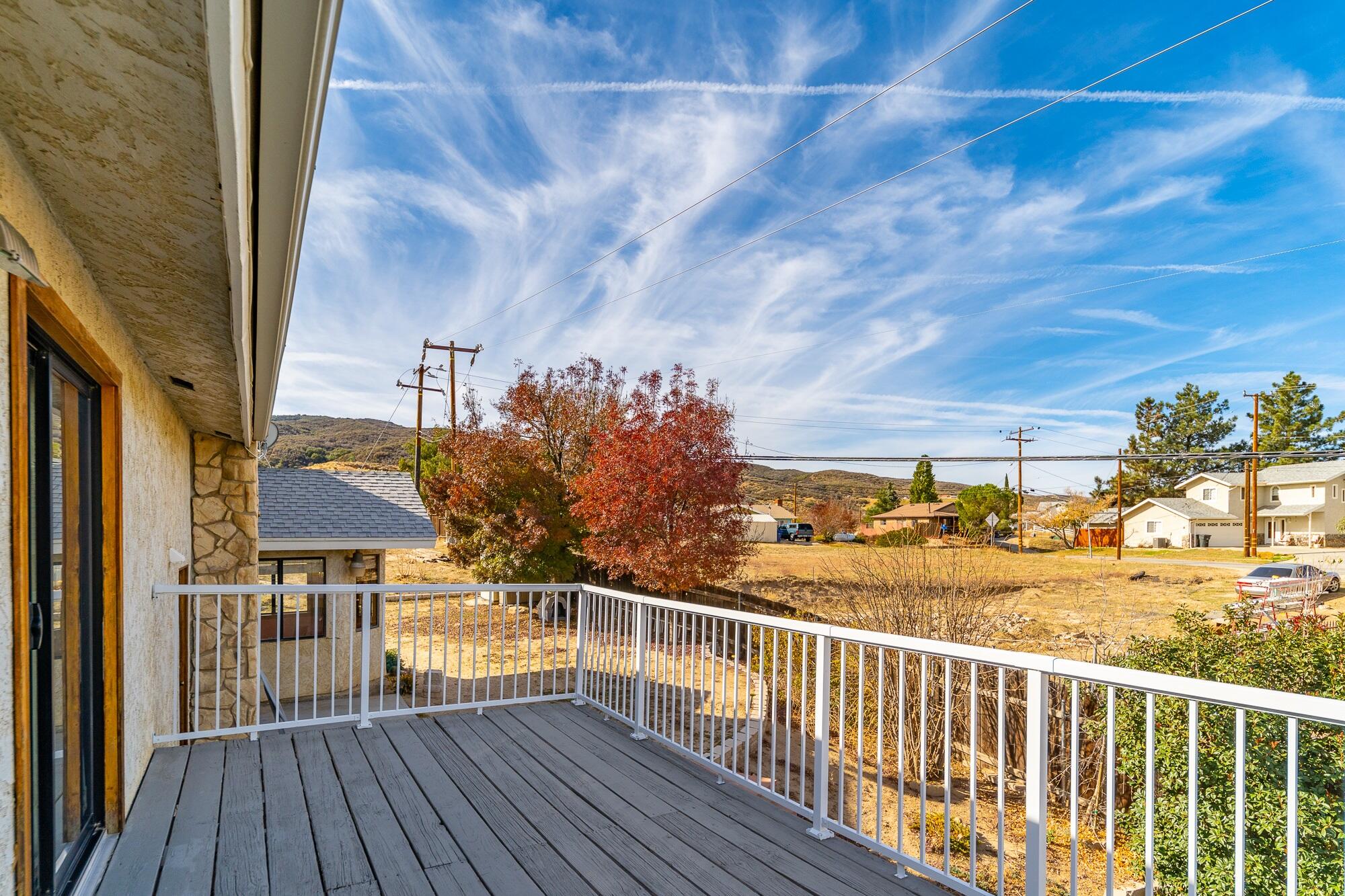 15035 Sandy Ridge Road Lake Elizabeth, CA 93532 - Photo 22 of 39 Master Bedroom Deck
