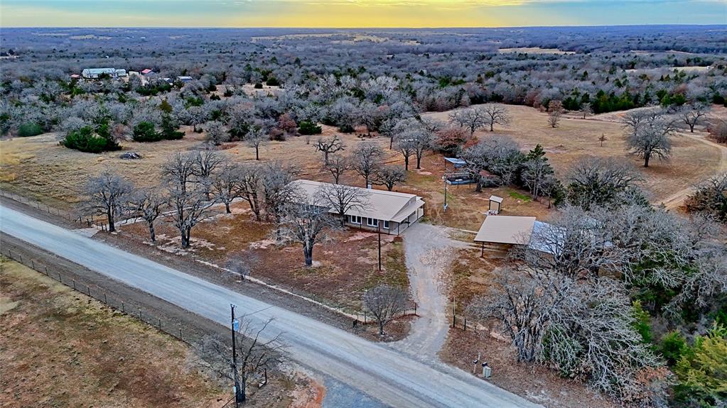 a view of a outdoor space with mountain view