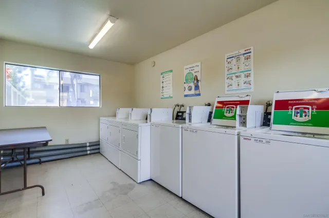 a room with storage and utility